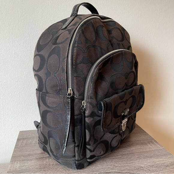 Coach Monogram Backpack - Picture 2 of 9